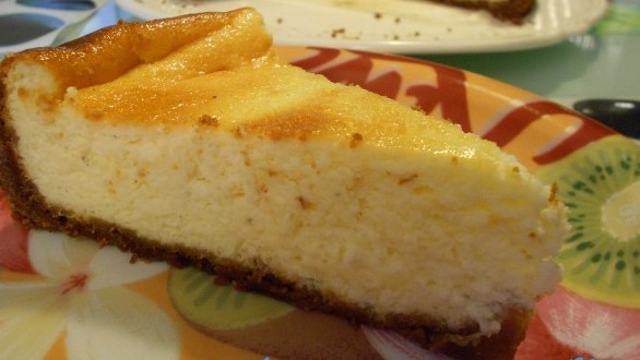 Gateau Au Fromage Blanc Avec Sa Base Biscuitee Les Gourmandises