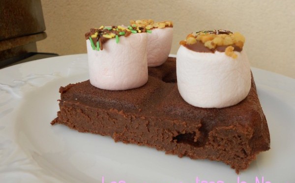 Gateau Au Chocolat A La Compote De Pommes