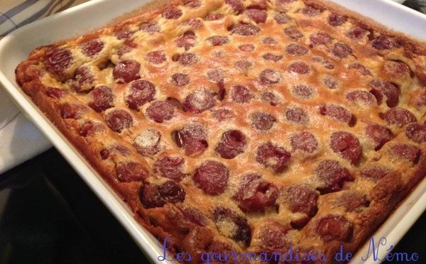 Clafoutis Aux Cerises Au Sirop Les Gourmandises De Nemo