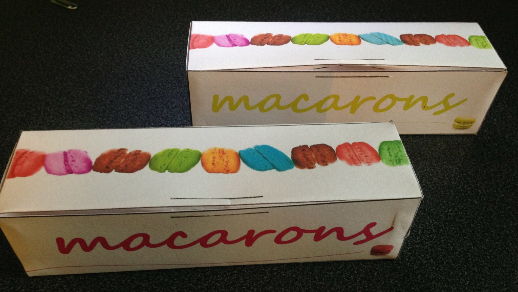Boîtes à Macarons, Chocolats, Contenants