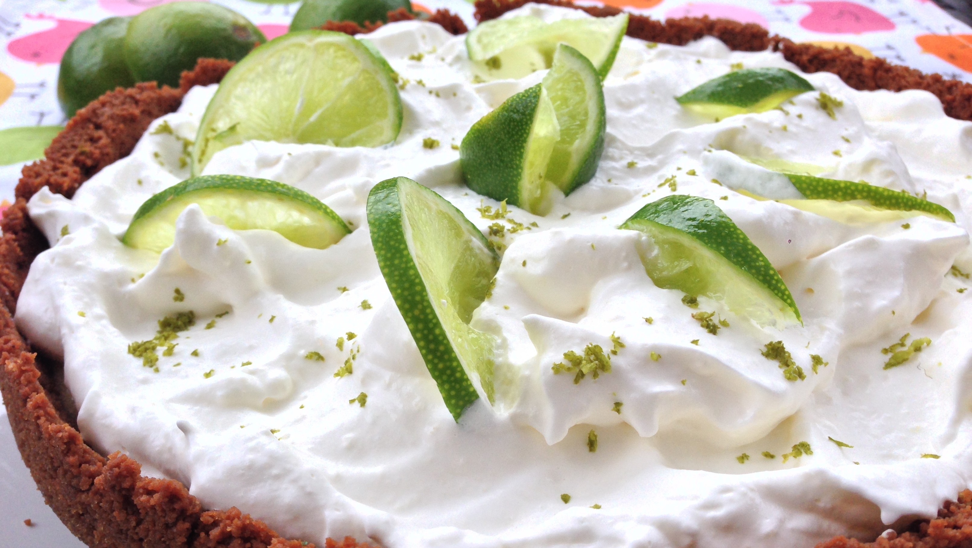 Key Lime Pie Ou Tarte Au Citron Vert Les Gourmandises De Nemo
