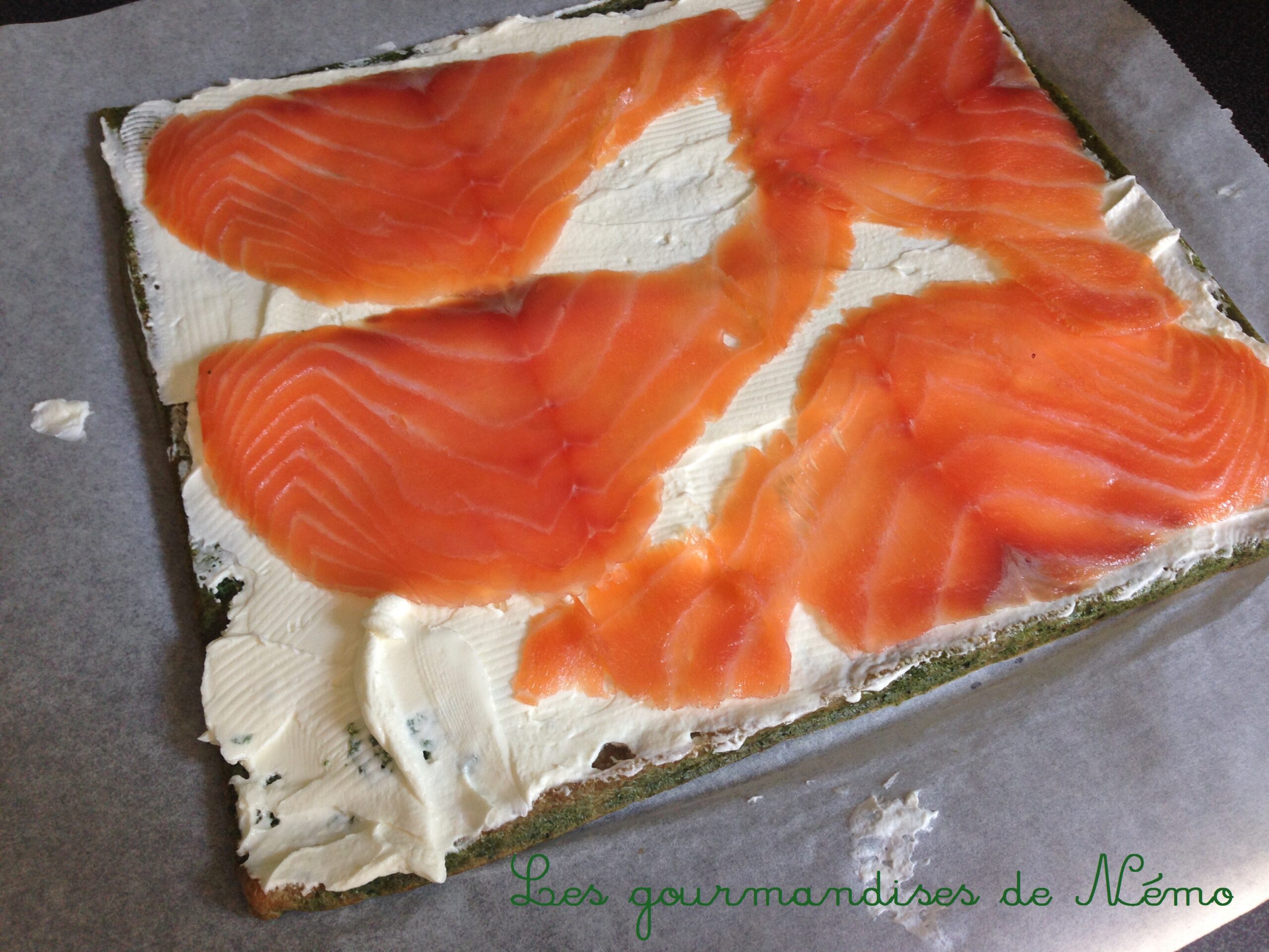 Roule Epinards Et Saumon Les Gourmandises De Nemo