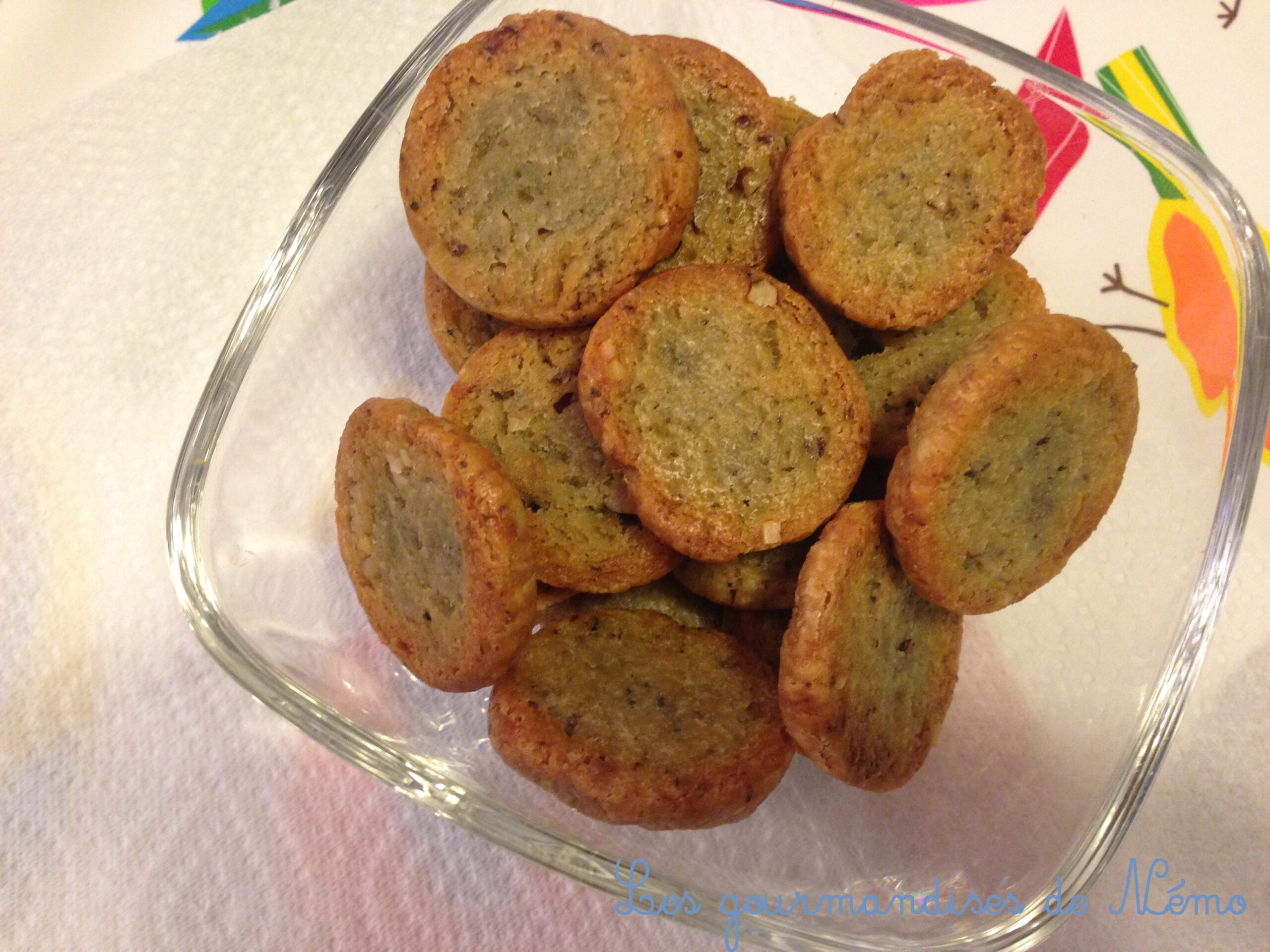 Sables Aperitifs Au Bleu Et Aux Noix Les Gourmandises De Nemo
