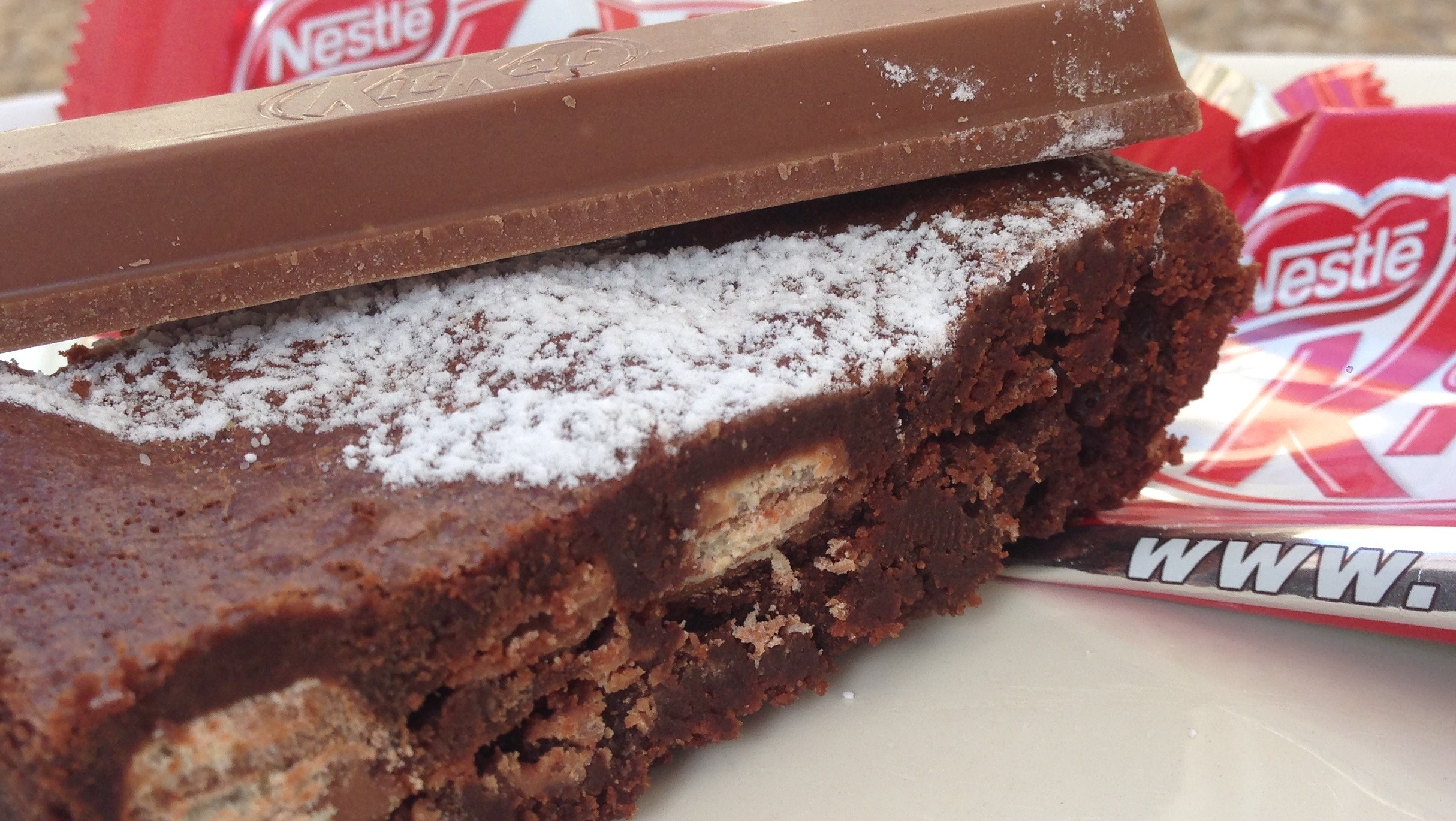 Brownie Kit Kat Les Gourmandises De Nemo Brownie Kit Kat Les Gourmandises De Nemo