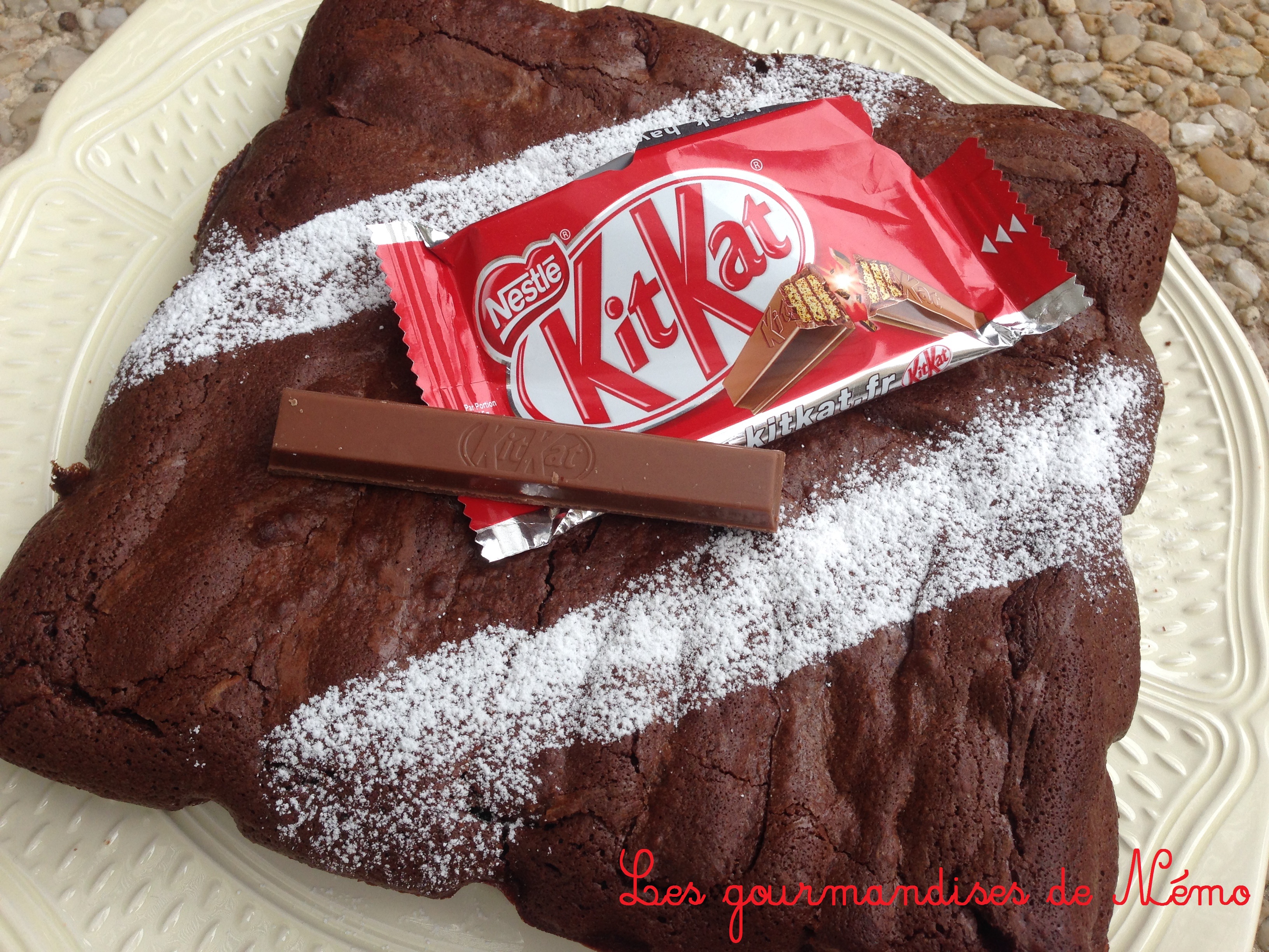 Brownie Kit Kat Les Gourmandises De Nemo