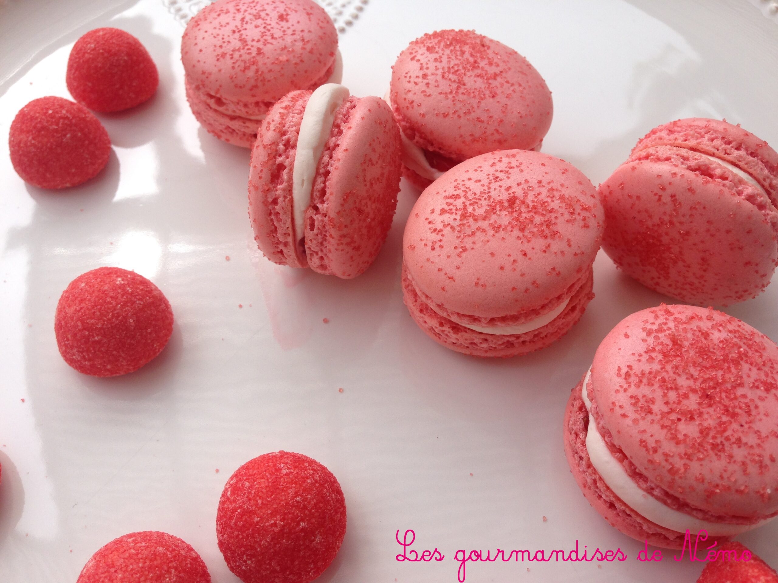Macarons A La Fraise ada Les Gourmandises De Nemo Macarons A La Fraise ada Les Gourmandises De Nemo