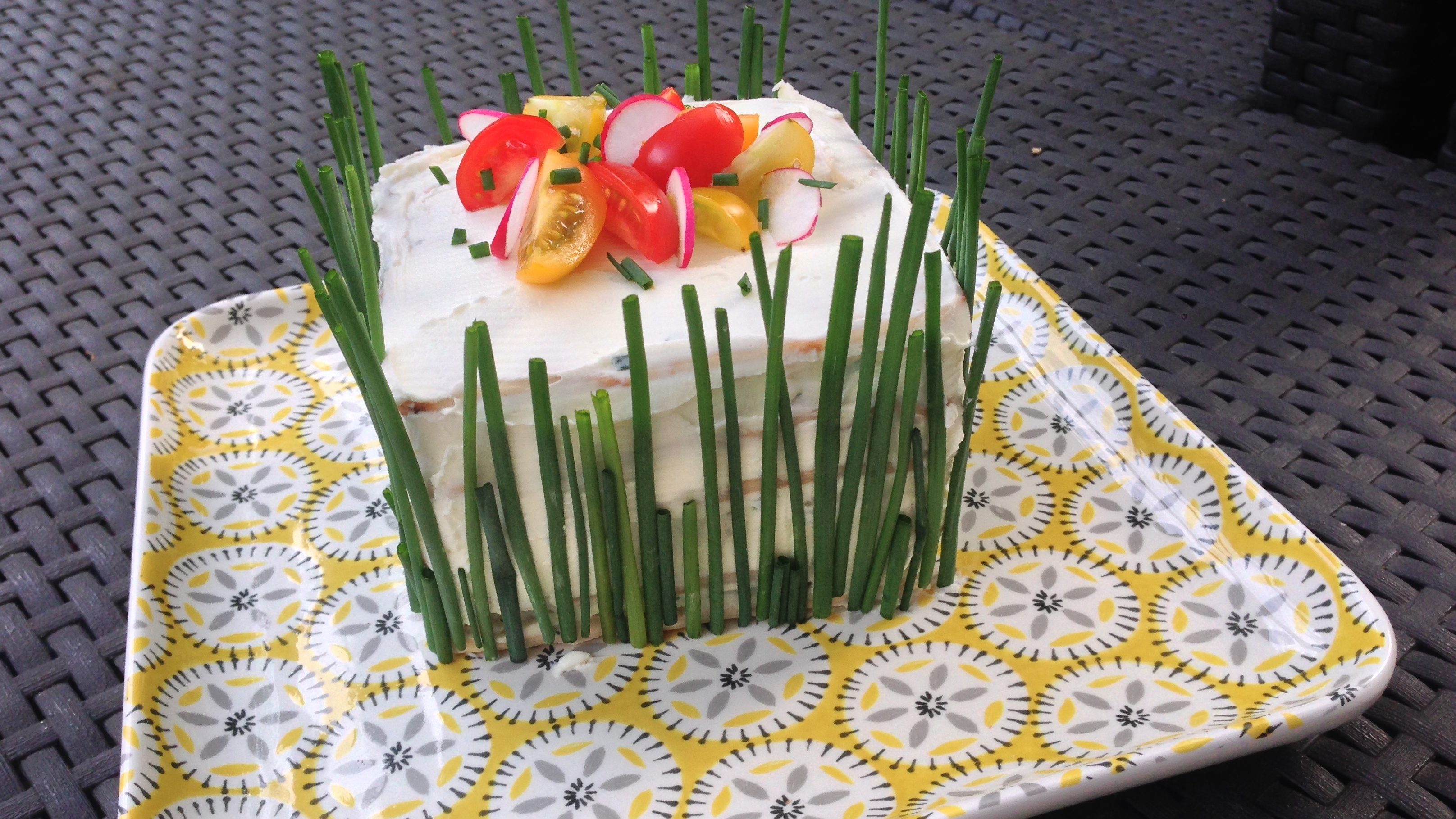 Sandwich Cake Saumon Concombre Les Gourmandises De Nemo