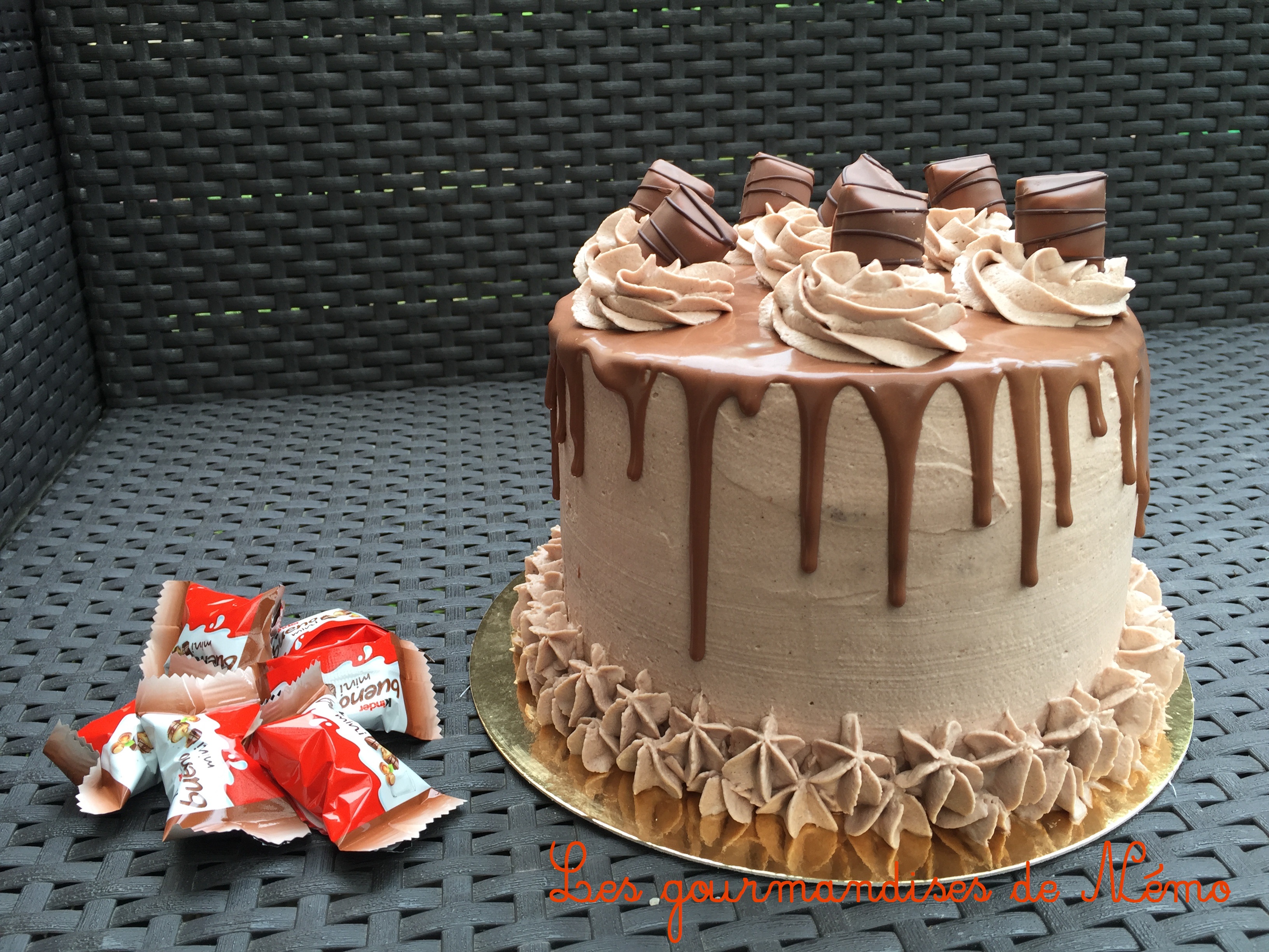 Layer Cake Kinder Bueno Les Gourmandises De Nemo