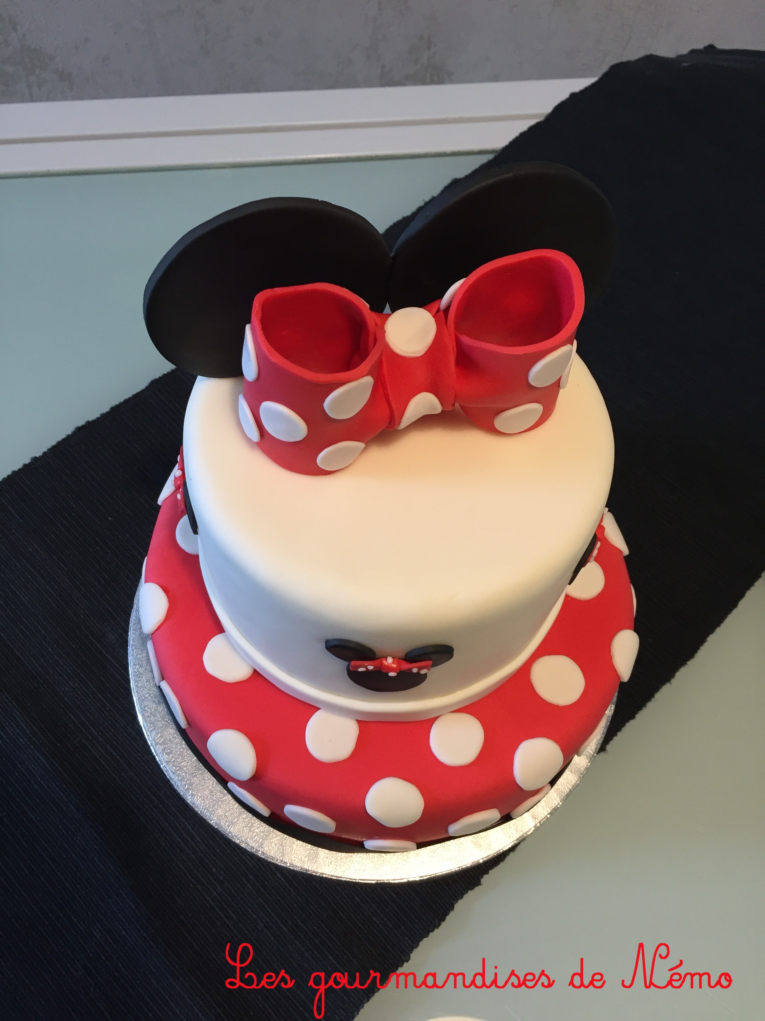 Gateau Minnie Les Gourmandises De Nemo