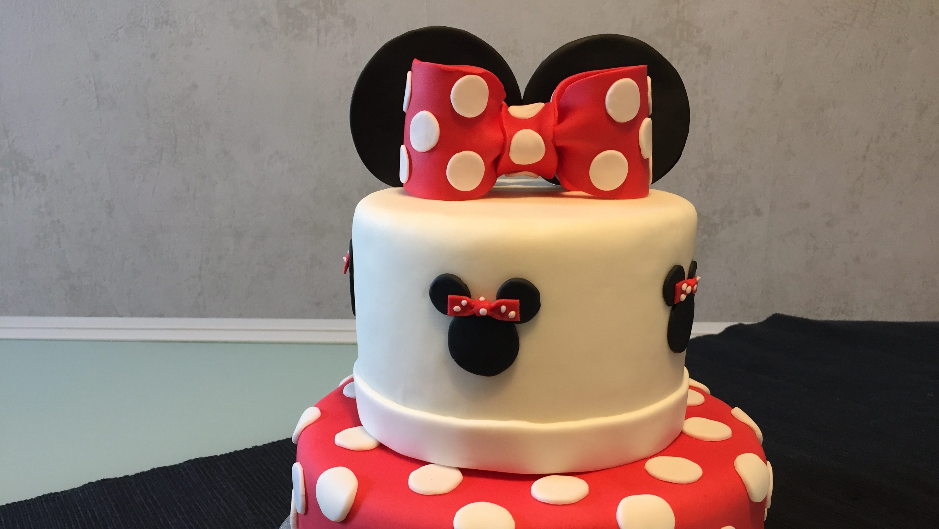 Gateau Minnie Les Gourmandises De Nemo