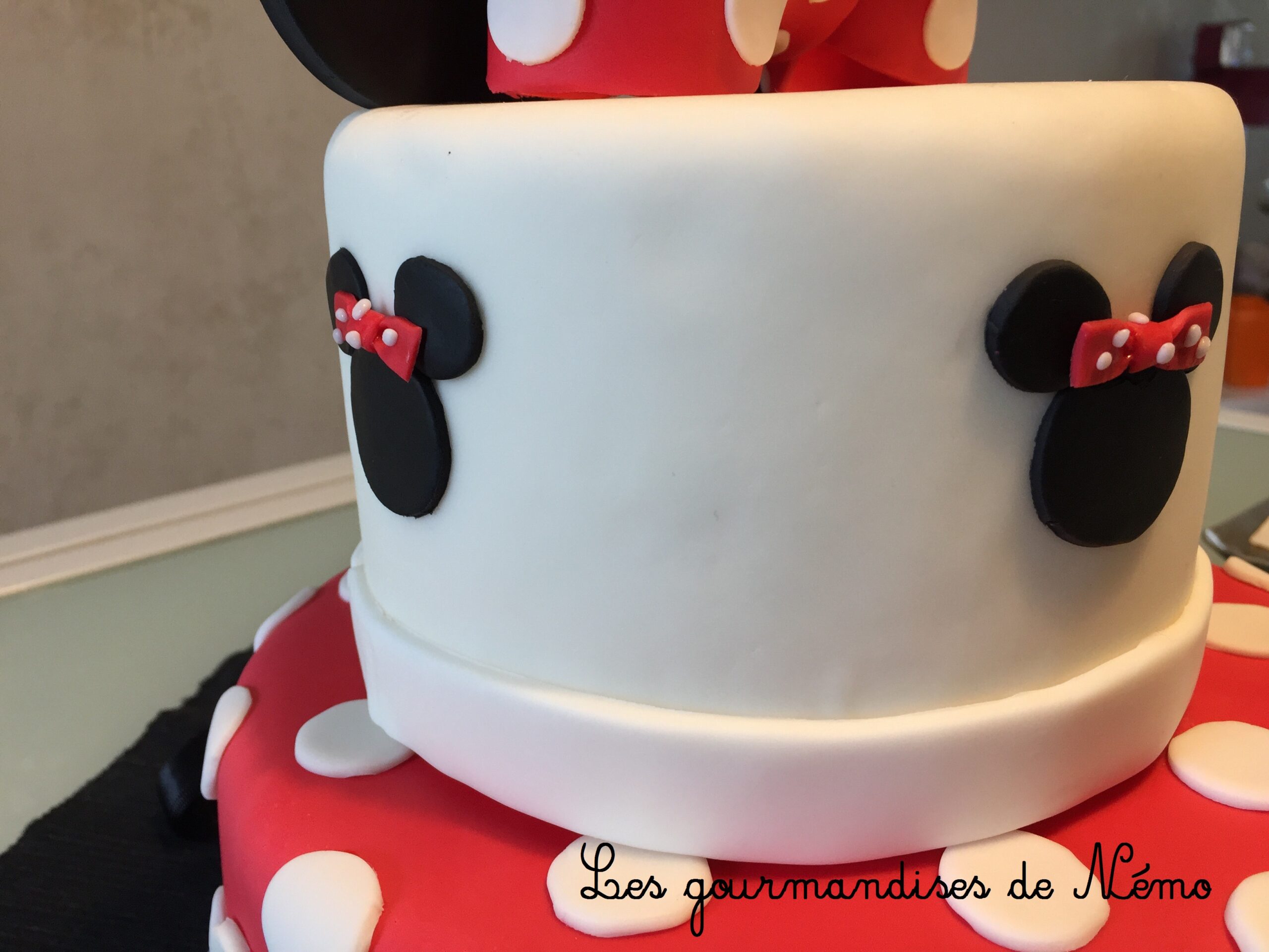 Gateau Minnie Les Gourmandises De Nemo