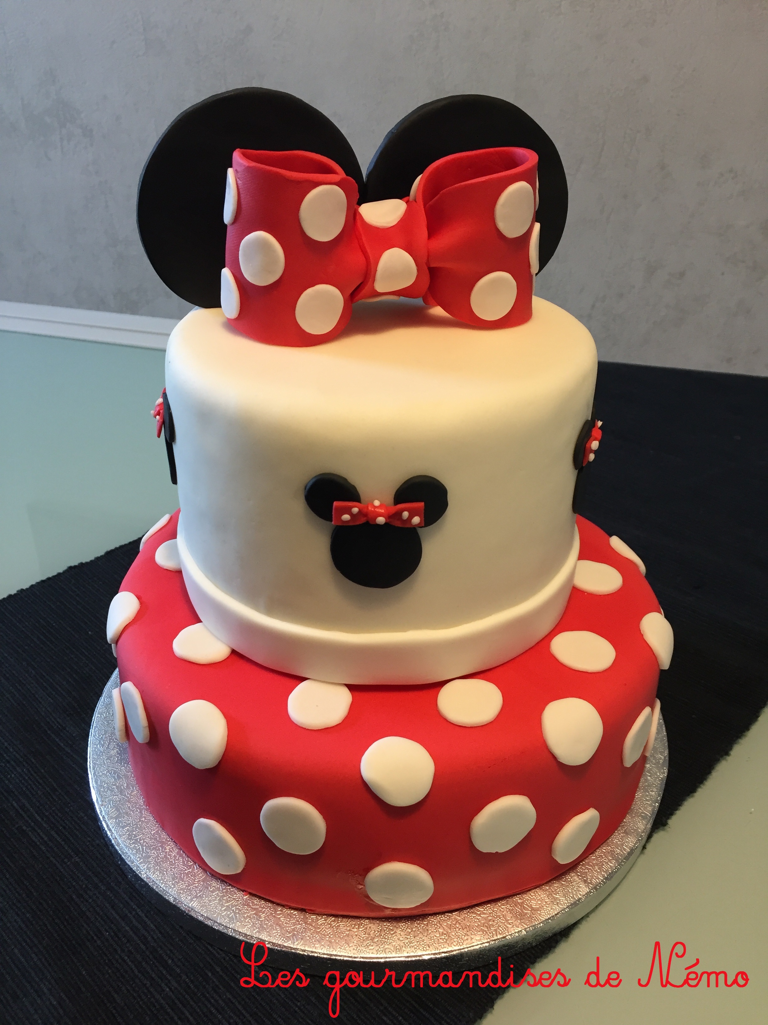 Gateau Minnie Les Gourmandises De Nemo