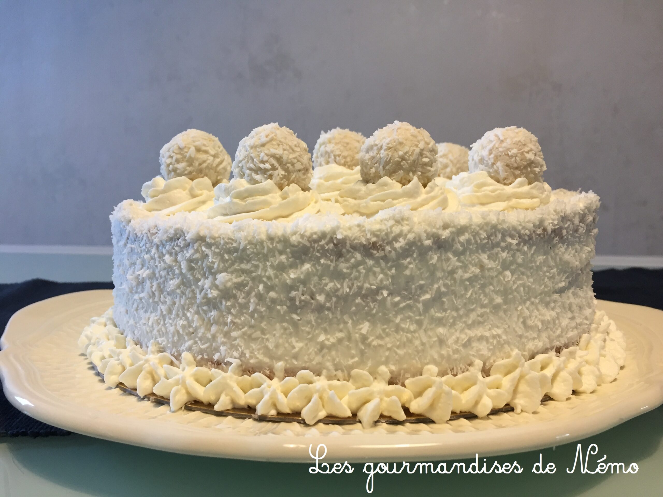 Layer Cake Raffaello Les Gourmandises De Nemo