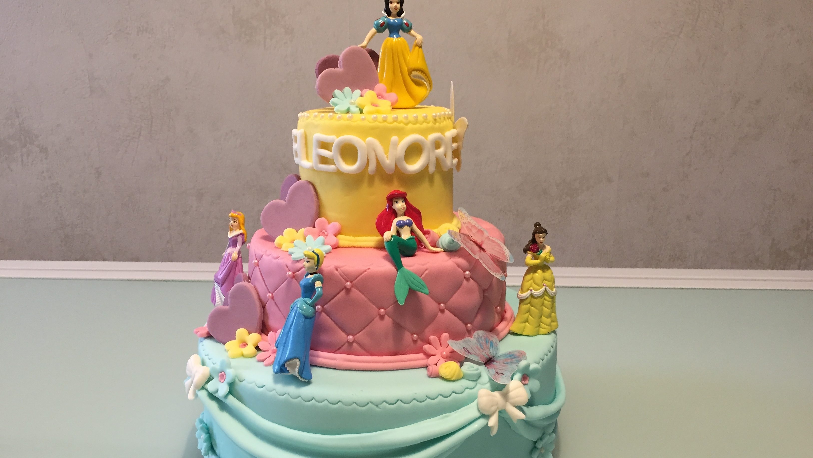 Gateau Princesses Tout Vanille Les Gourmandises De Nemo