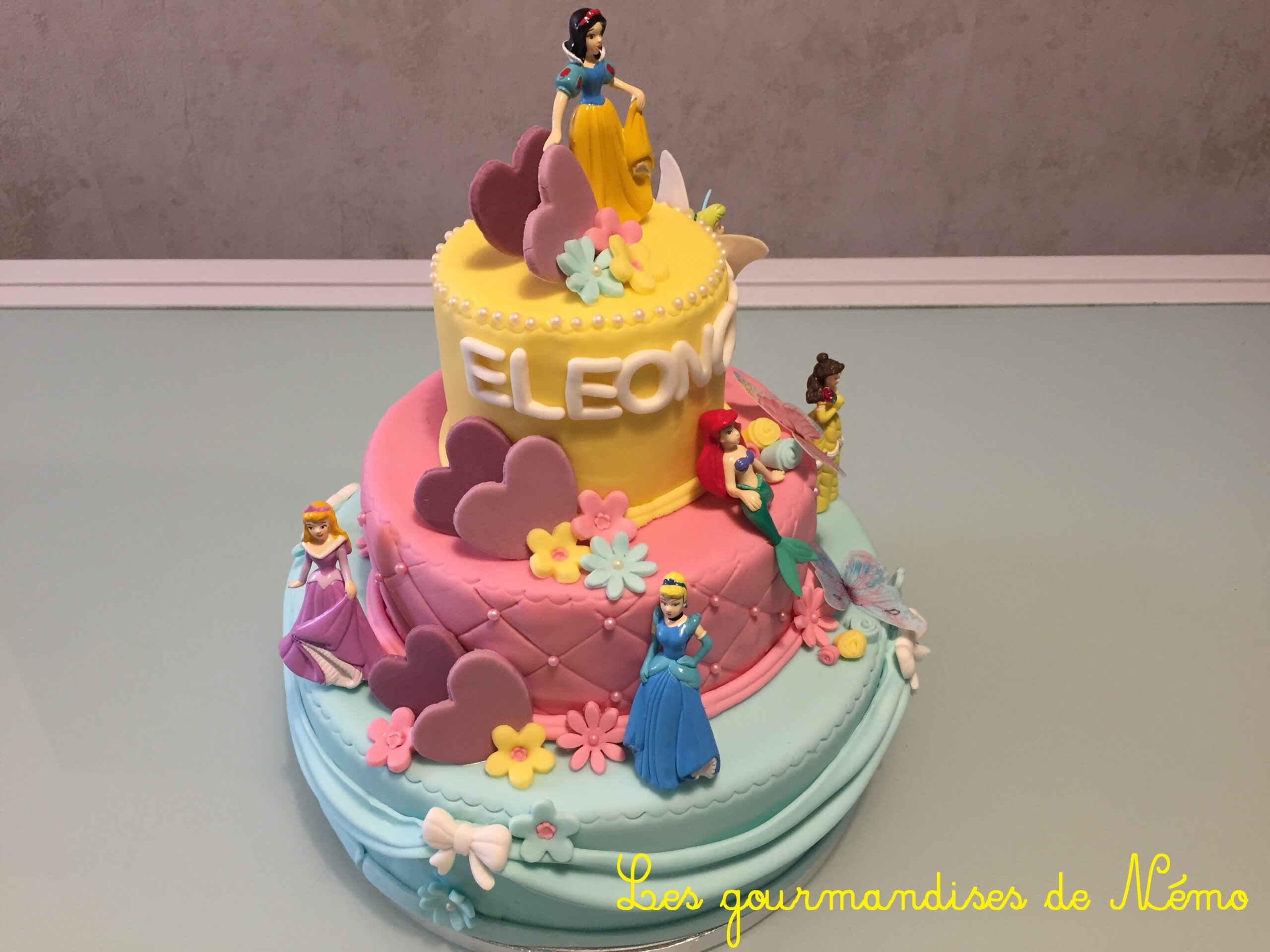 Gateau Princesses Tout Vanille Les Gourmandises De Nemo