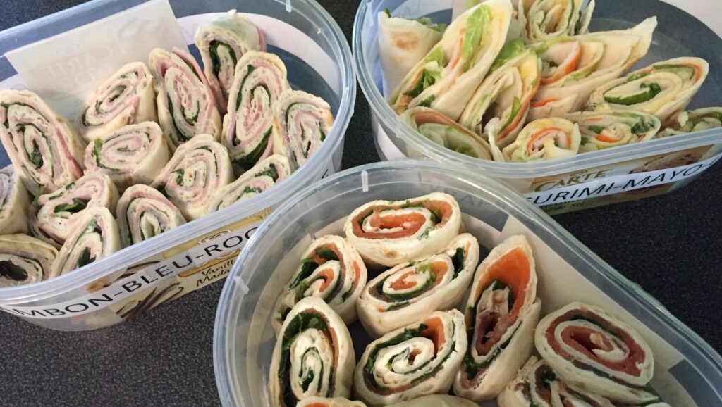 Wraps apéritif Les Gourmandises de Némo