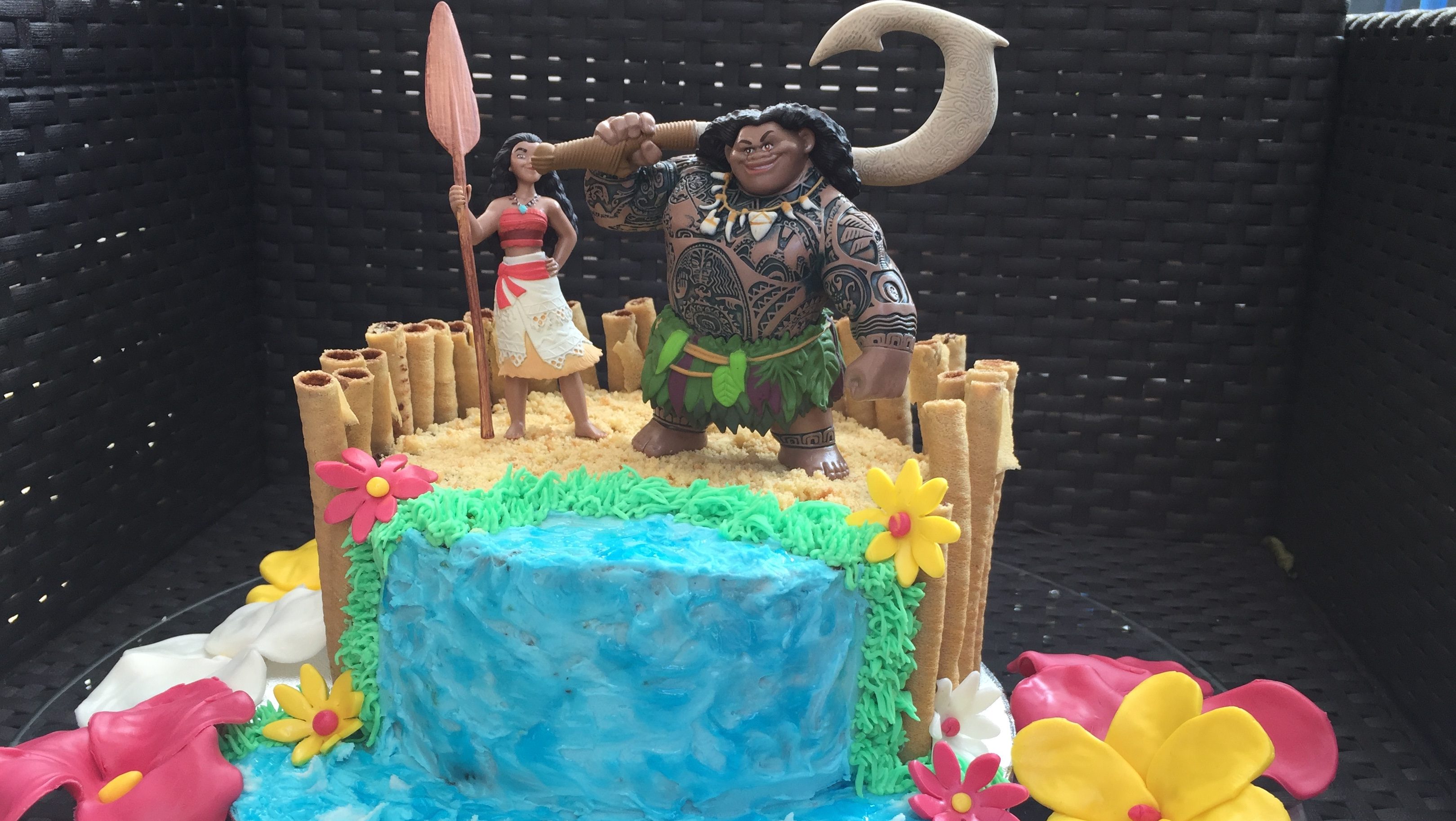 Gateau Vaiana Moana Les Gourmandises De Nemo