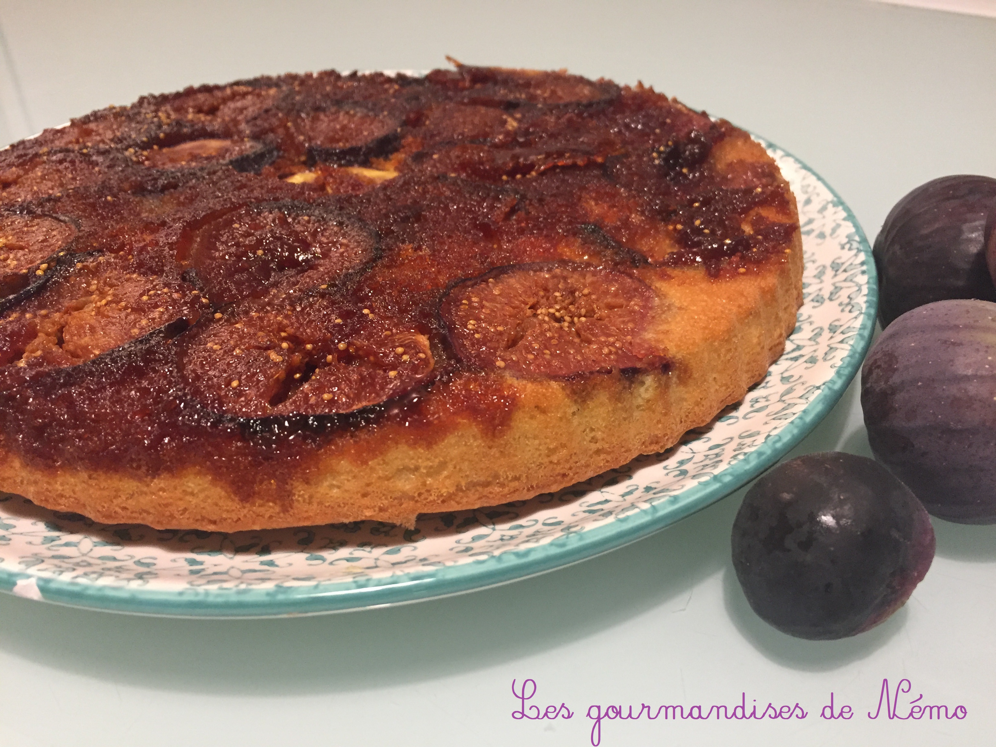 Gateau Renverse Aux Figues Les Gourmandises De Nemo