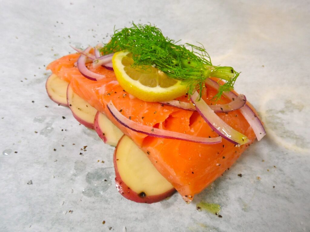 Poisson au four en papillote – Les Gourmandises de Némо
