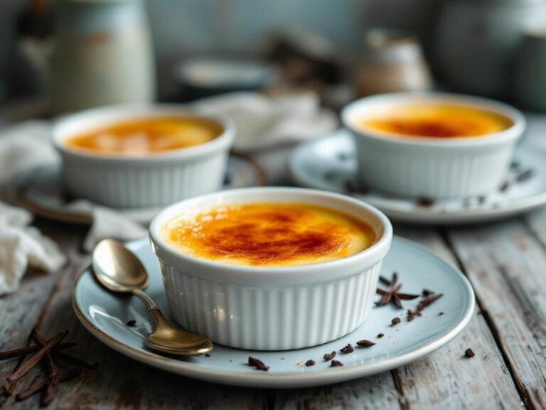 Recette de crème brûlée à l’air fryer : un dessert facile et délicieux