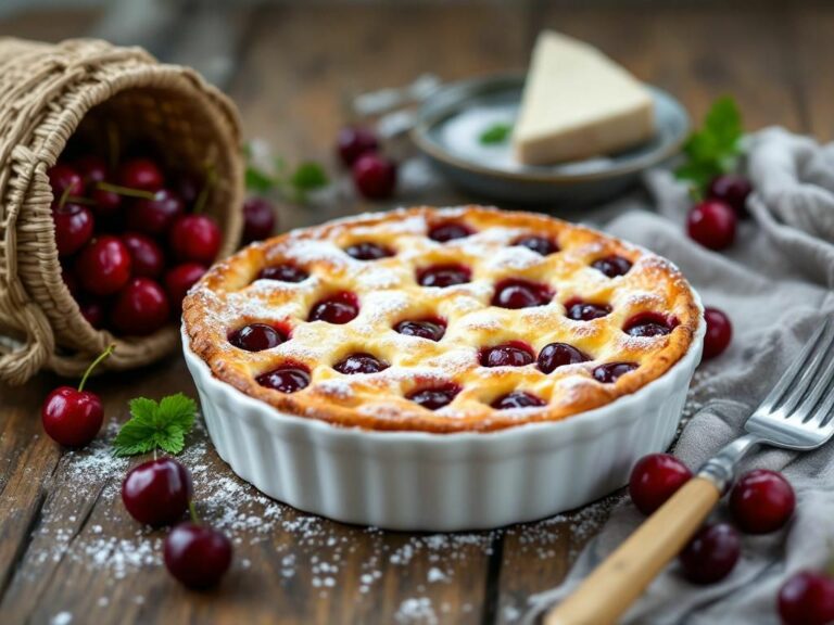 Recette incontournable du clafoutis aux cerises