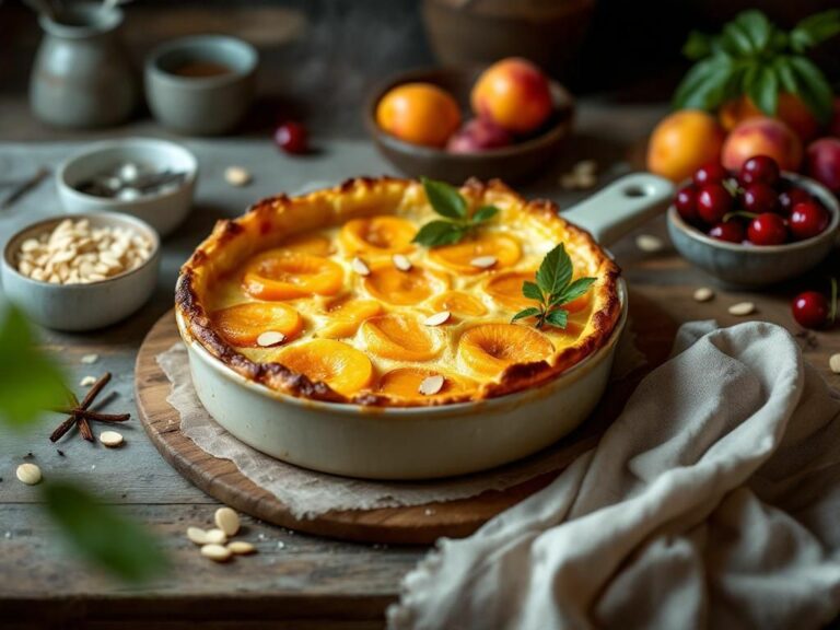 Recette gourmande de clafoutis aux abricots