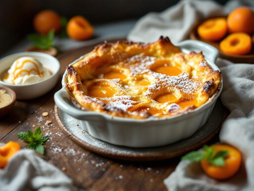 Quelles sont les astuces pour accompagner le clafoutis aux abricots ?