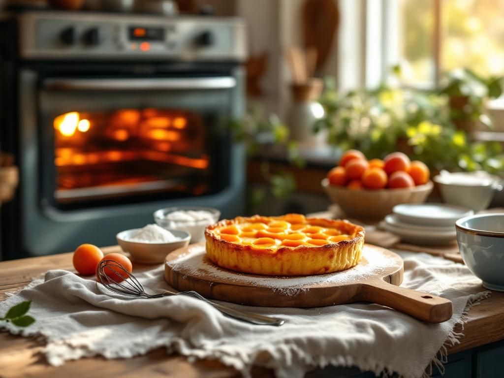 Quels sont les étapes de préparation pour le clafoutis aux abricots ?