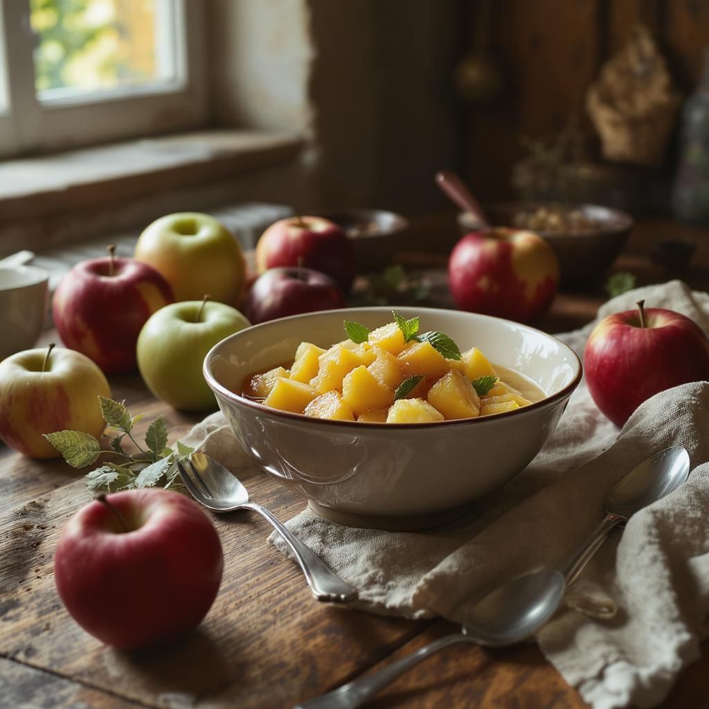 Comment préparer une compote de pommes délicieuse ?