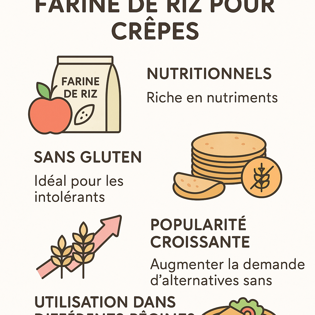 Pourquoi choisir la farine de riz pour vos crêpes ?