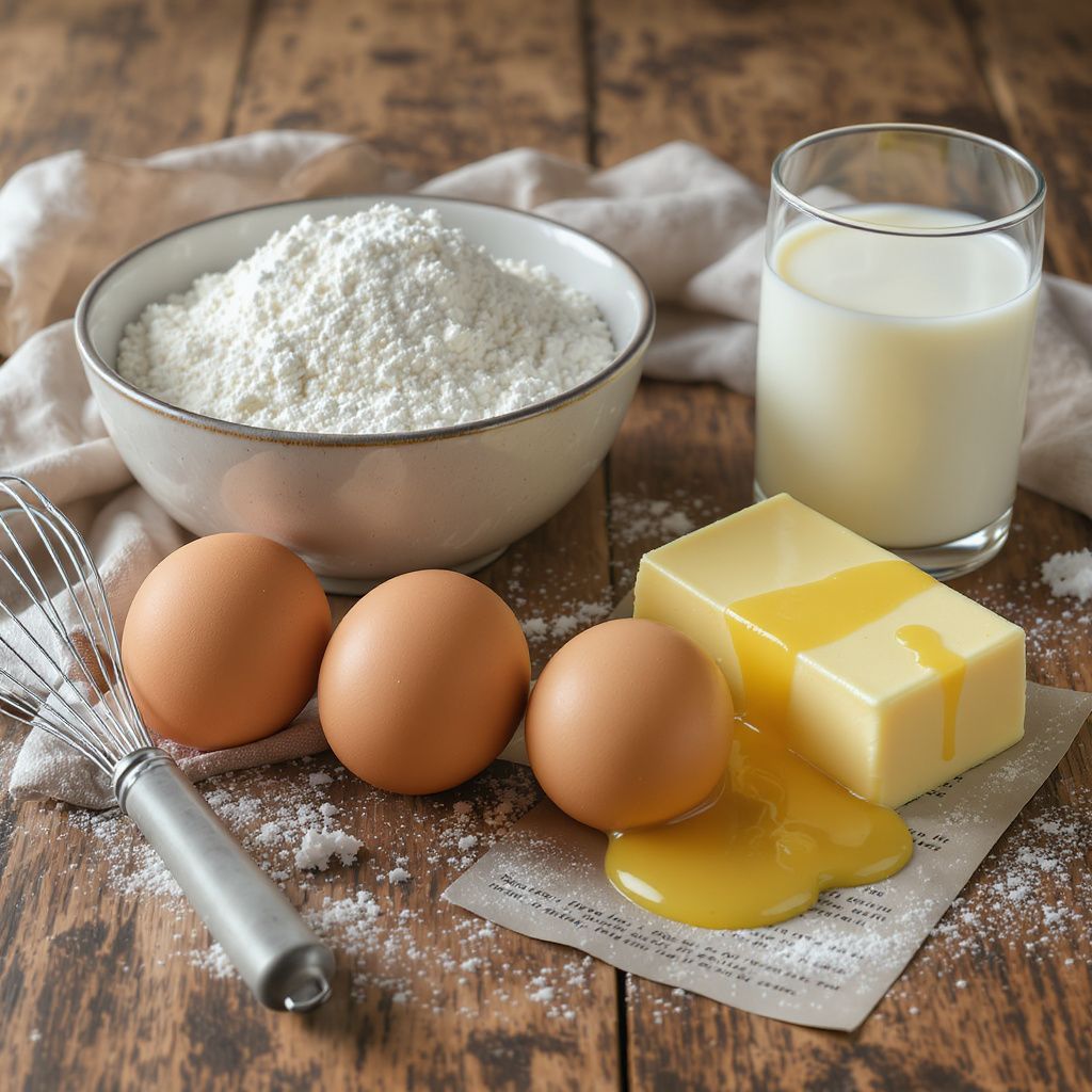 Quels ingrédients sont indispensables pour réaliser des crêpes ?