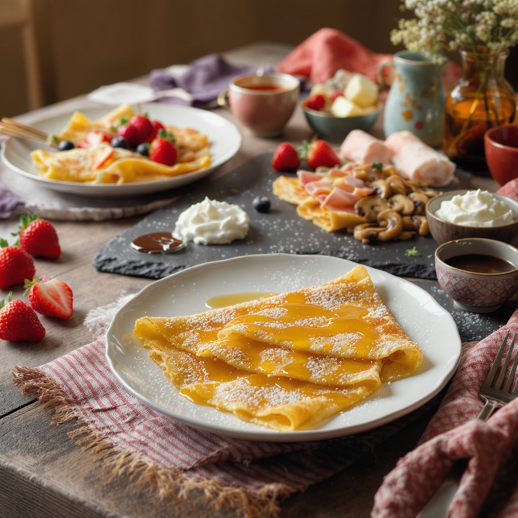 Comment garnir et servir des crêpes sans gluten ?