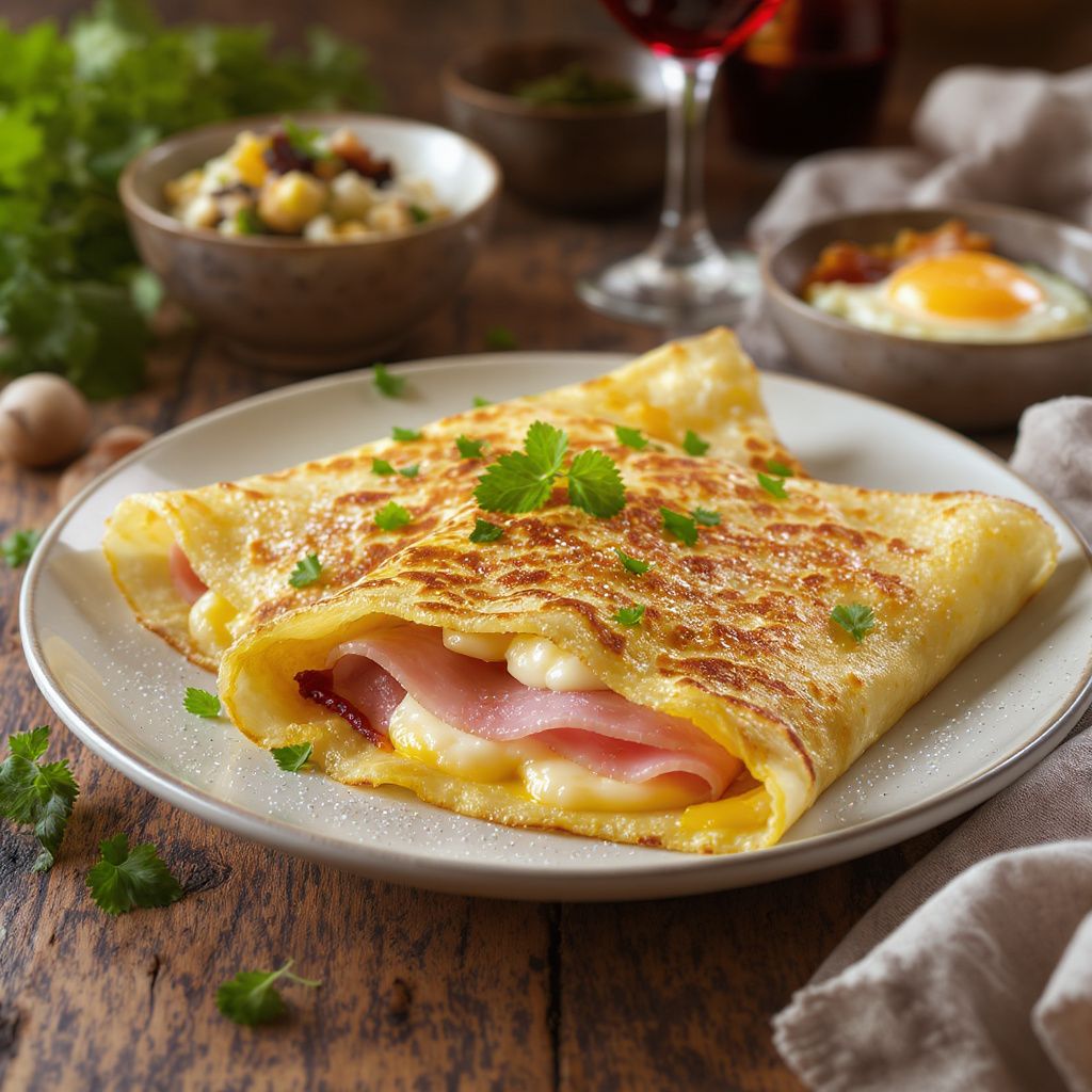 Quelles sont les garnitures salées populaires pour les crêpes ?