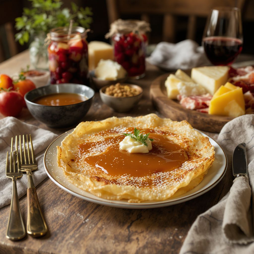 Quels accompagnements traditionnels pour sublimer vos crêpes ?