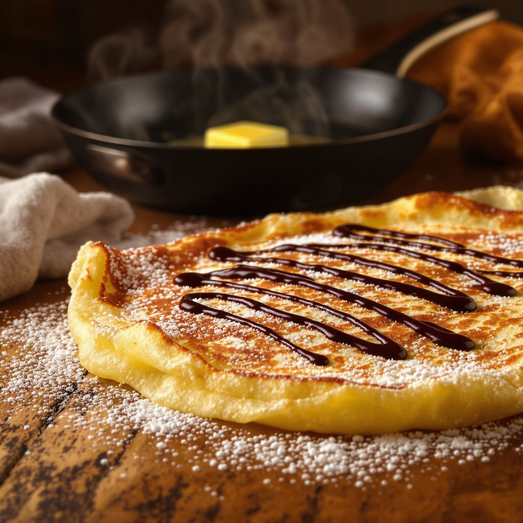Quelle est la technique de cuisson des crêpes pour un résultat moelleux ?