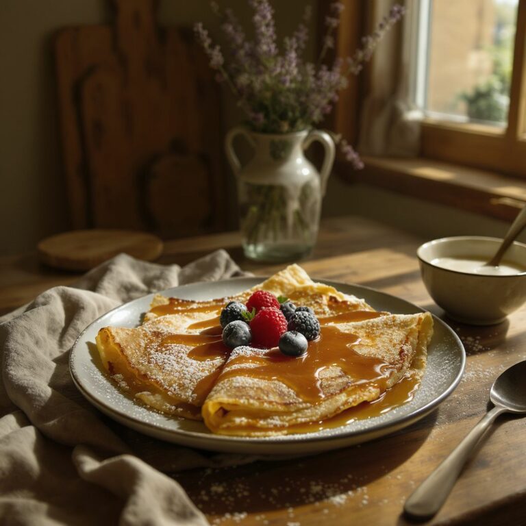 Recette de crêpes sans œufs faciles et savoureuses