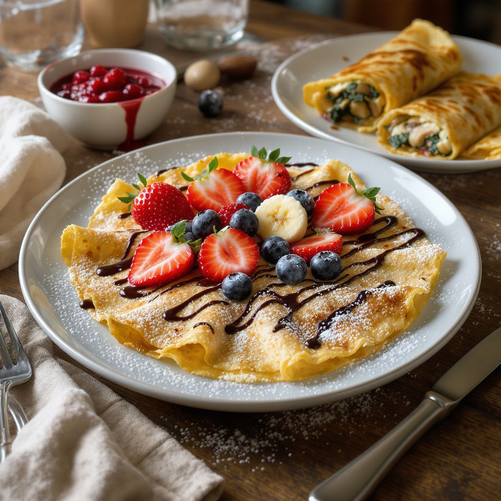 Quelles sont les garnitures idéales pour accompagner des crêpes sans lactose ?