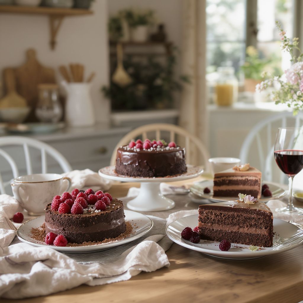 Quelles sont les variantes populaires du gâteau au chocolat sans oeuf ?