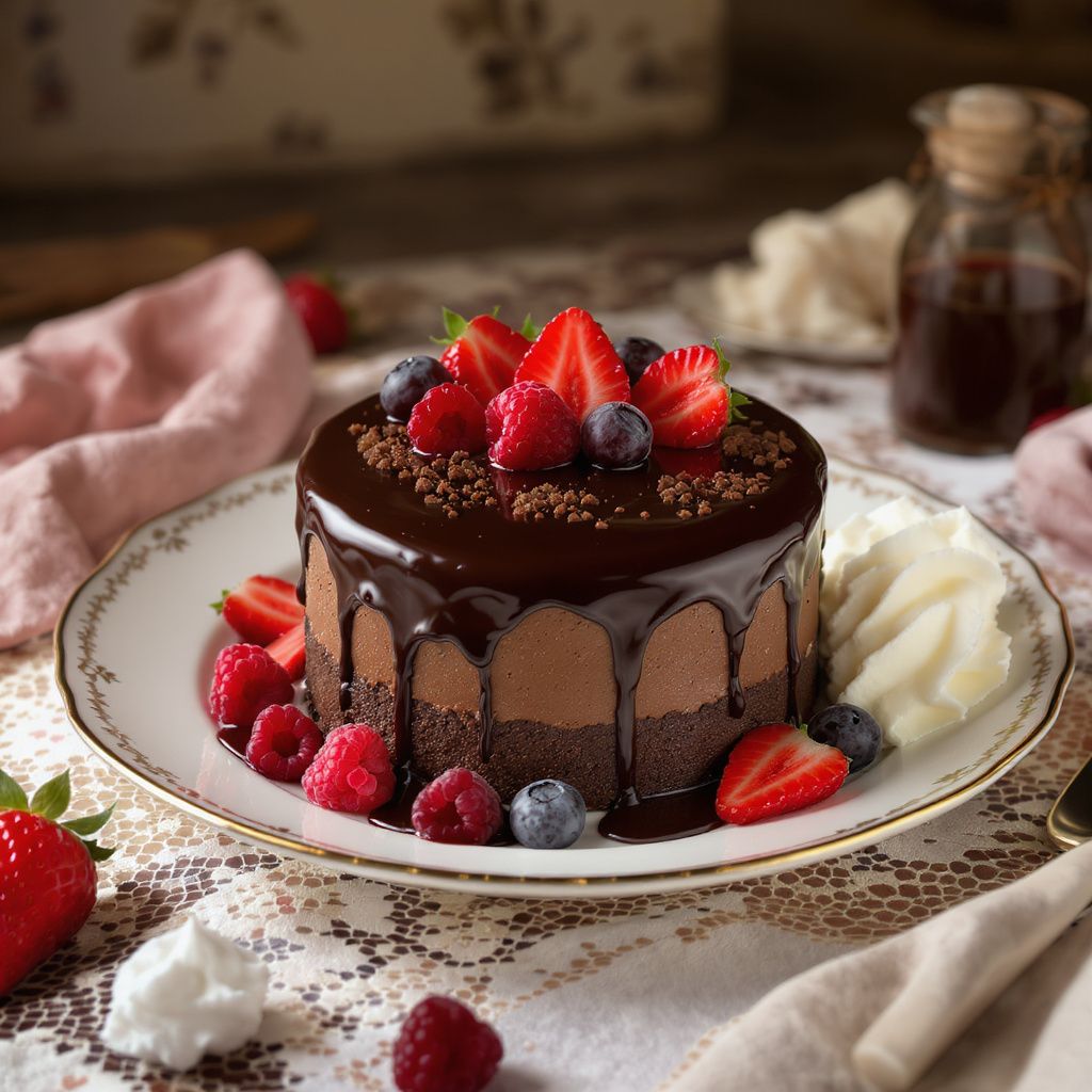 Comment présenter et servir un gâteau au chocolat sans oeuf pour impressionner ?