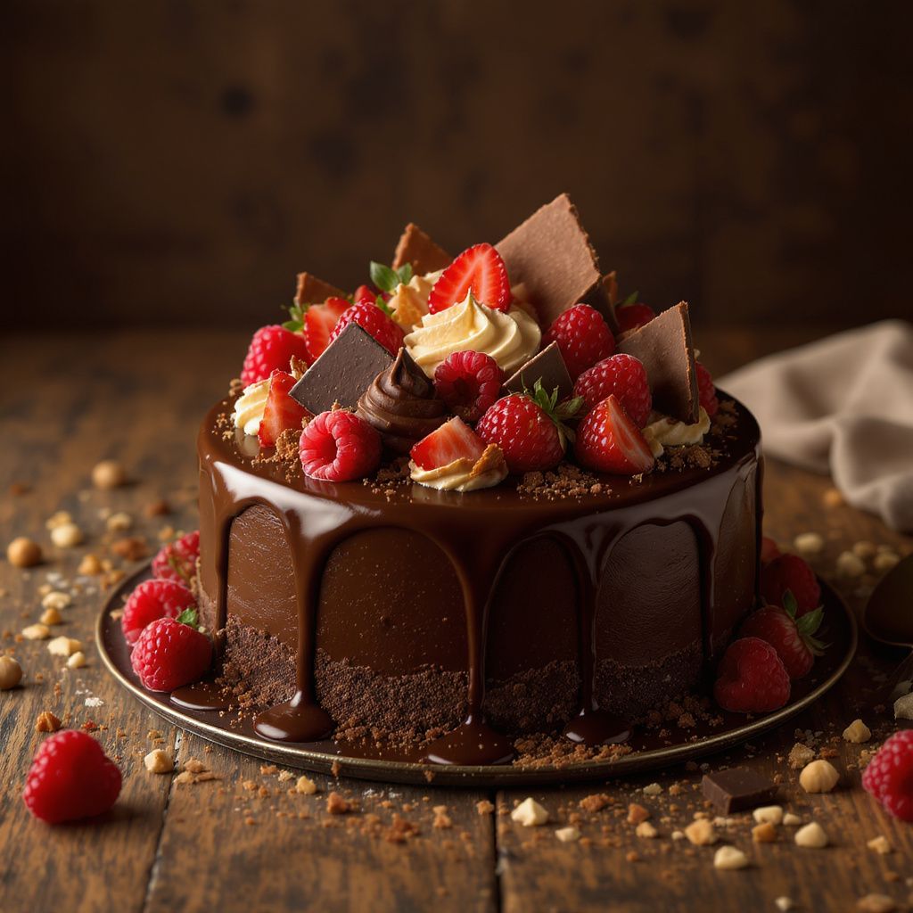 Comment servir et décorer votre gâteau au chocolat ?