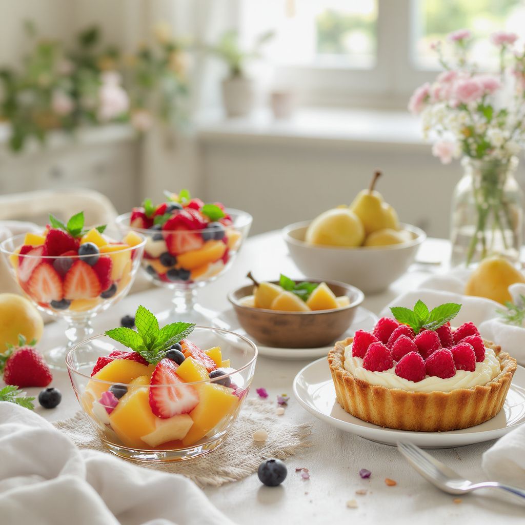 À quoi ressemble un dessert léger adapté à chaque saison ? À quoi ressemble un dessert léger adapté à chaque saison ?