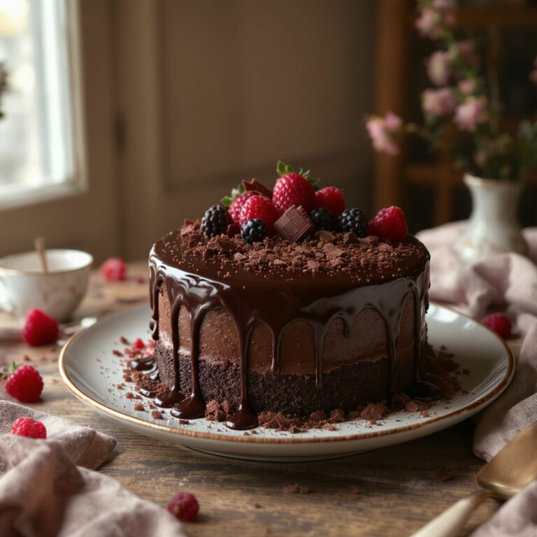 Recette de gâteau au chocolat sans beurre