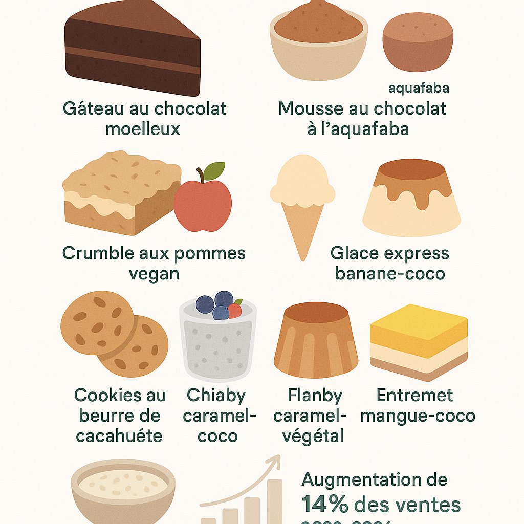 Quelles idées de desserts végétariens gourmands et faciles à réaliser ? Quelles idées de desserts végétariens gourmands et faciles à réaliser ?