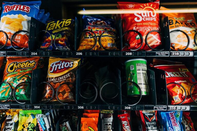 Distributeur de snacks américains